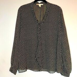 Forever 21 Women’s Long Sleeve Blouse M